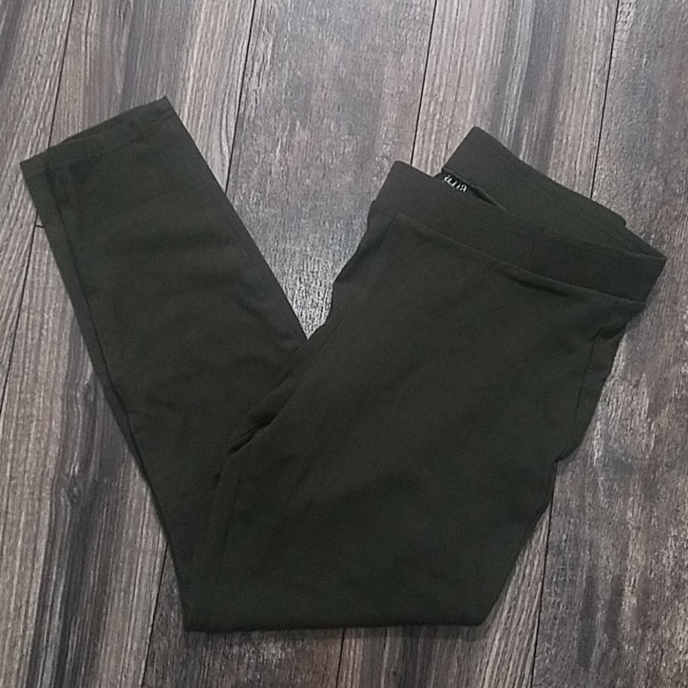 ❤️ Dark green ponte pants/leggings